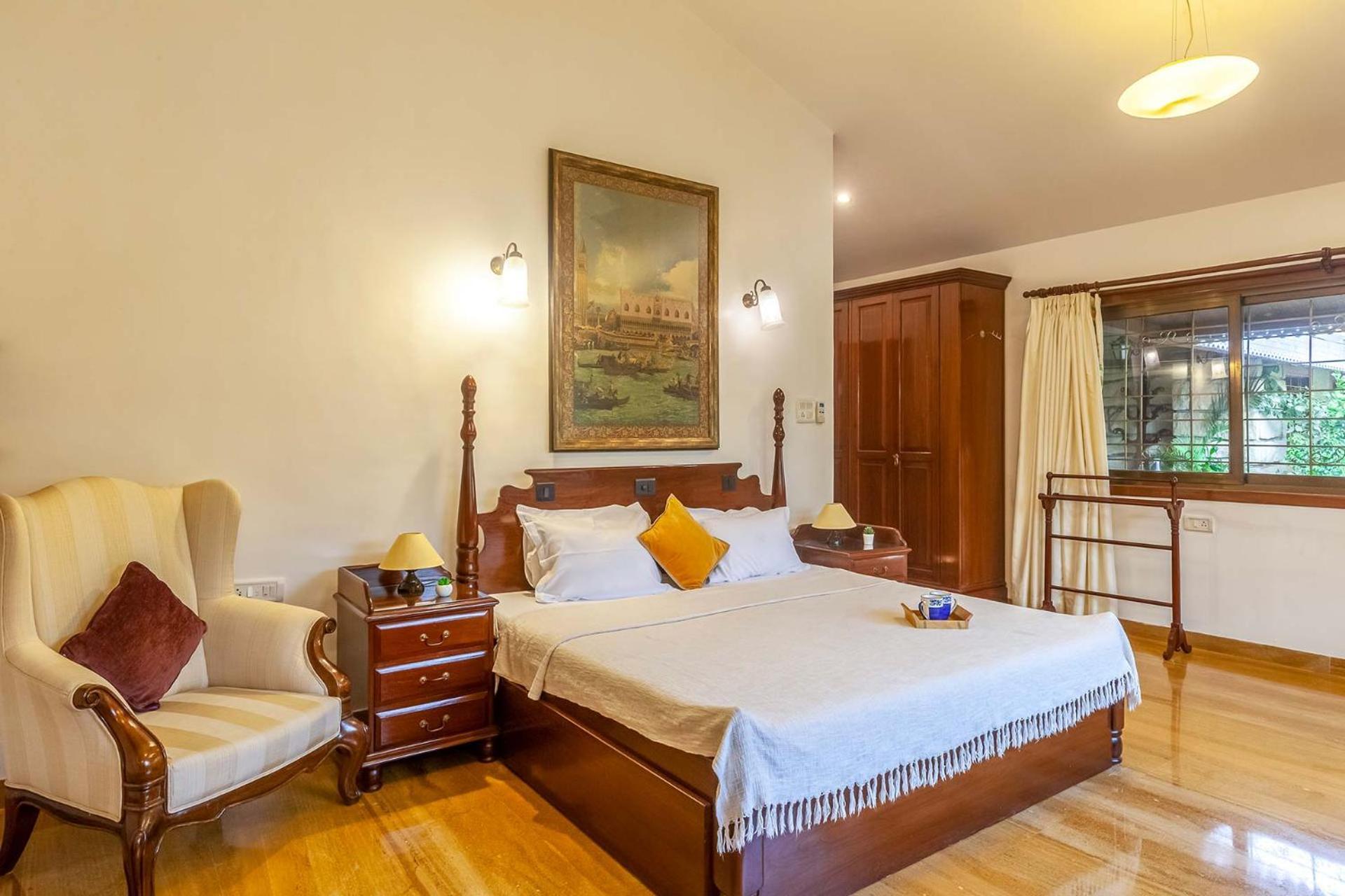 Stayvista'S Casa Palmera - Pet-Friendly Villa With Pool, Garden With Gazebo, And Indoor & Outdoor Games Alībāg Eksteriør bilde
