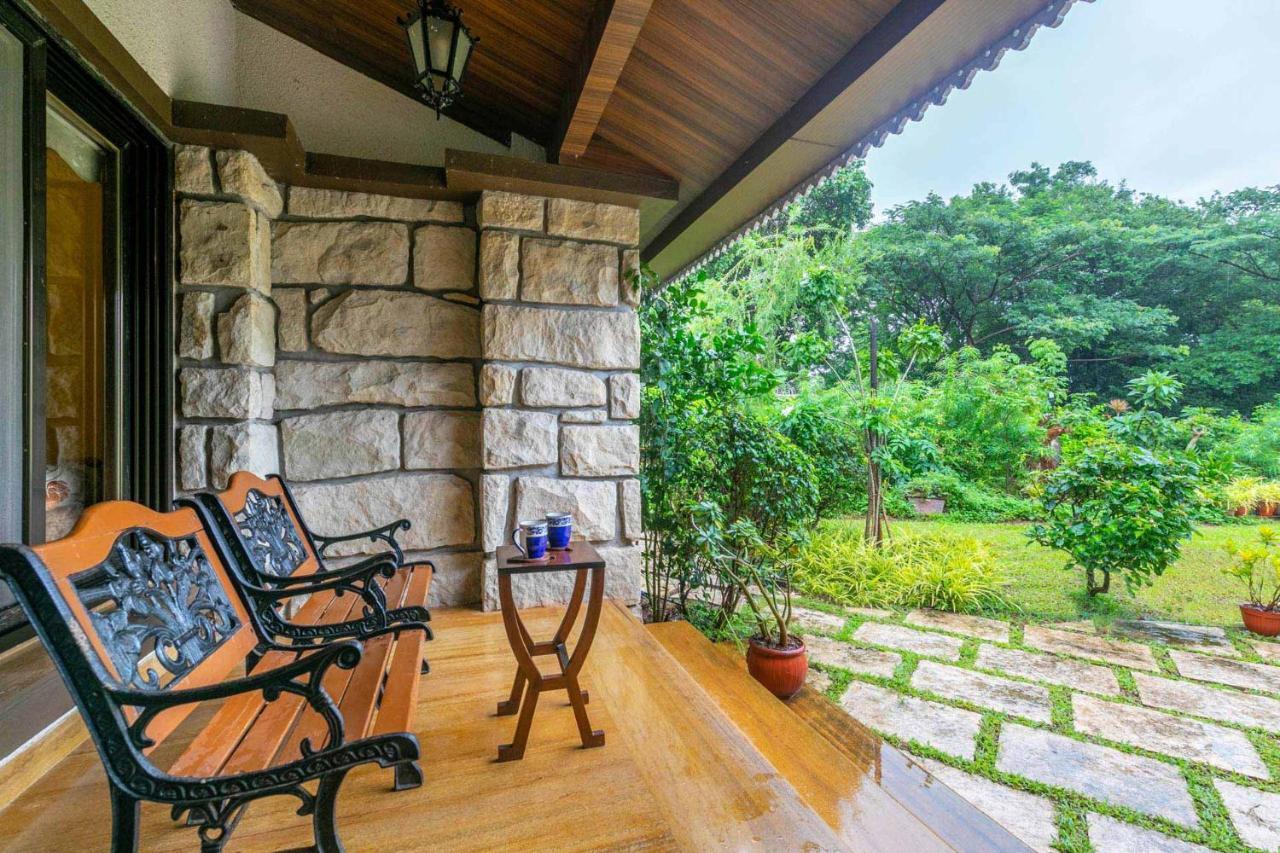Stayvista'S Casa Palmera - Pet-Friendly Villa With Pool, Garden With Gazebo, And Indoor & Outdoor Games Alībāg Eksteriør bilde