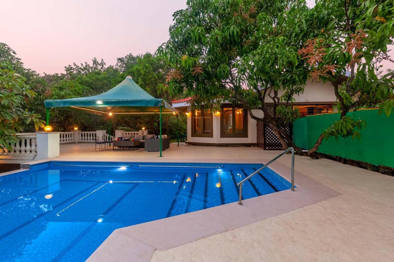 Stayvista'S Casa Palmera - Pet-Friendly Villa With Pool, Garden With Gazebo, And Indoor & Outdoor Games Alībāg Eksteriør bilde